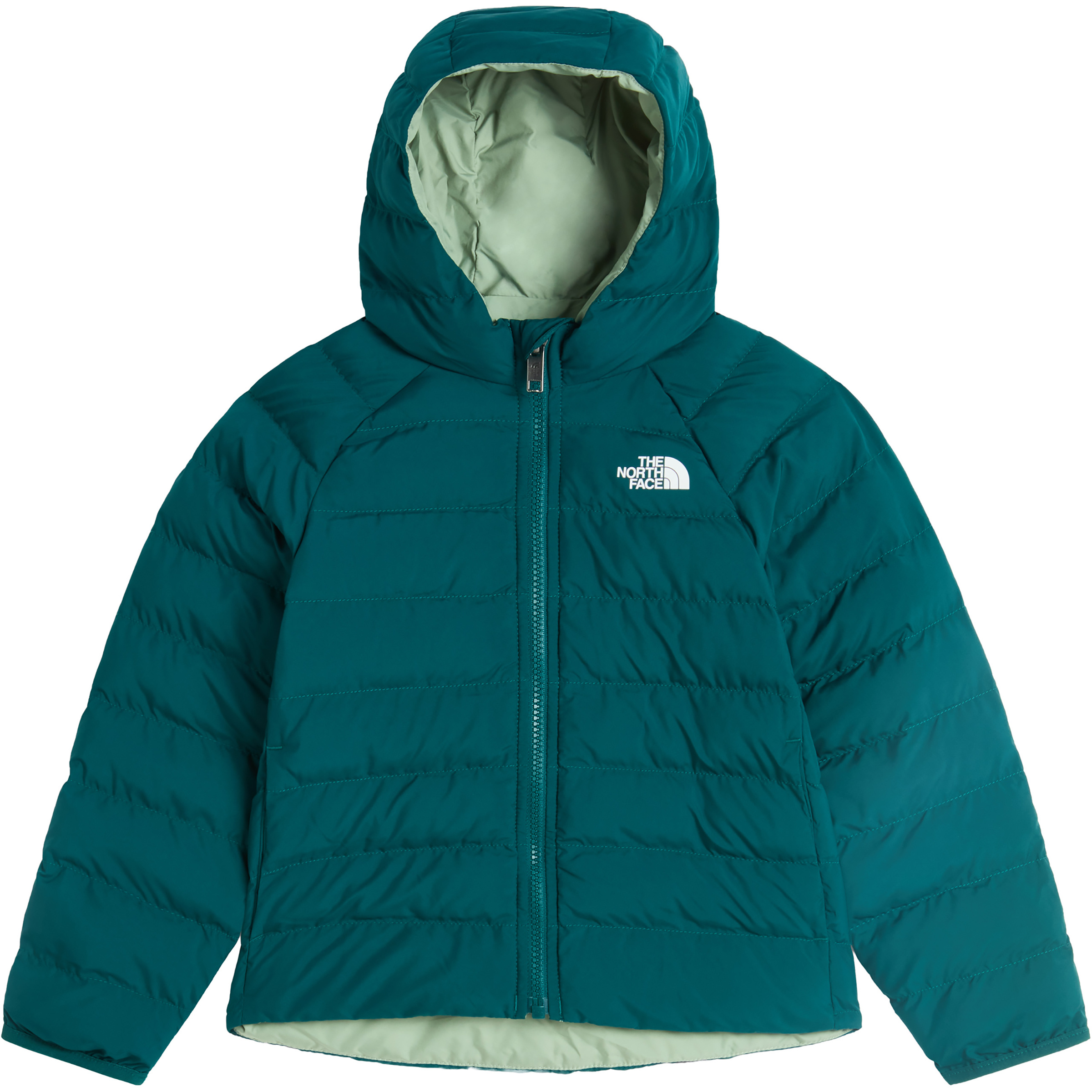 The North Face Kids Reversible Perrito Kinder Isolationsjacke tuerkis Größe 104 Lifestyle Wasserabweisend Wasserabweisend