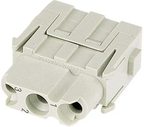 Harting 09140033102 Buchseneinsatz Han C-Modul 3 + PE Crimpen 1St.