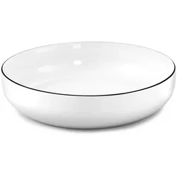 MEDARD DE NOBLAT Yaka Noir  - Set mit 6 Salat- und Pastatellern