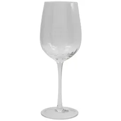 House Doctor Weinglas Rill, Klar, Höhe 22,5 cm, ∅ 6,5 cm