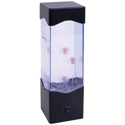 LED-Dekoleuchte Qualle in Schwarz/Transparent max. 1,2 W