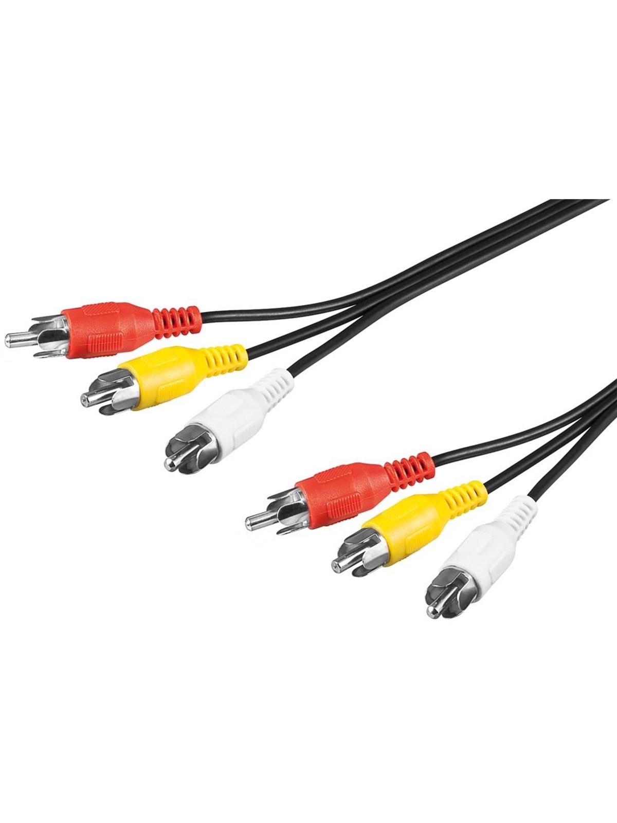 Pro Composite audio/video connector cable 3x RCA