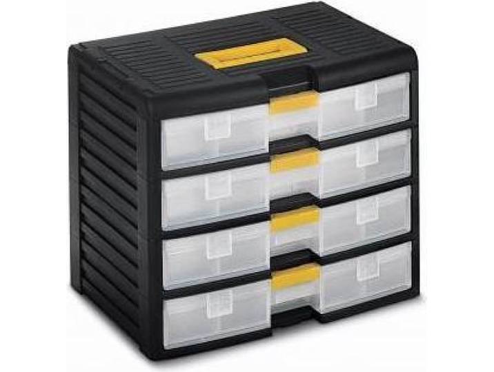 Terry Store-Age 43002 module de classement de bureau Plastique Noir\, Translucide\, Jaune