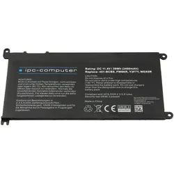 IPC 451-BCBS (3 Zellen, 3400 mAh), Notebook Akku