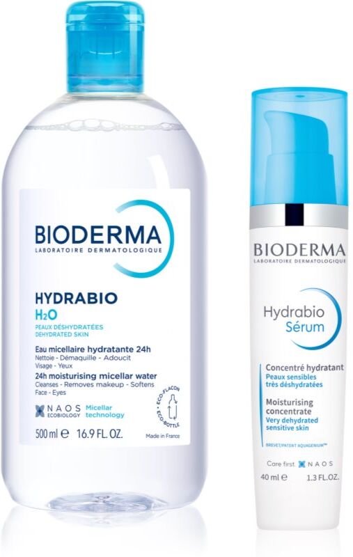 Bioderma Hydrabio Daily Hydration set for dehydrated skin