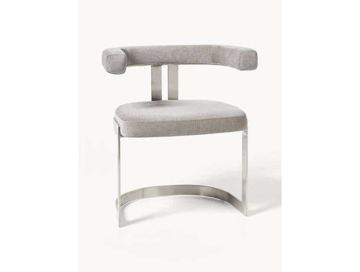 Chaise cantilever rembourrée Gianni