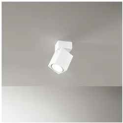 CONNECT verstellbare weiße quadratische LED-Wandleuchte 1xGu10 Perenz