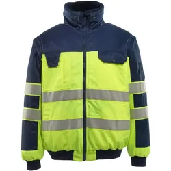 MASCOT Livigno Pilotjacke SAFE IMAGE Hi-vis Gelb / Marine XXL - 00920-660-171-XXL - Hi-vis Gelb / Marine