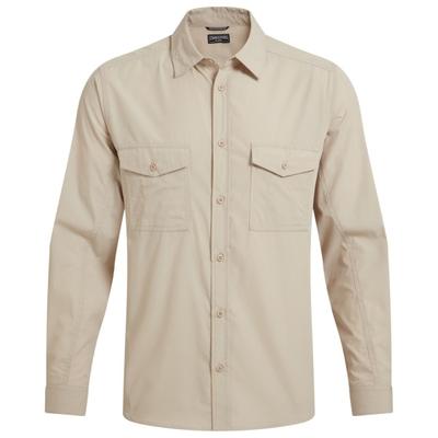 Craghoppers - Kiwi II Long Sleeved Shirt - Hemd Gr M beige