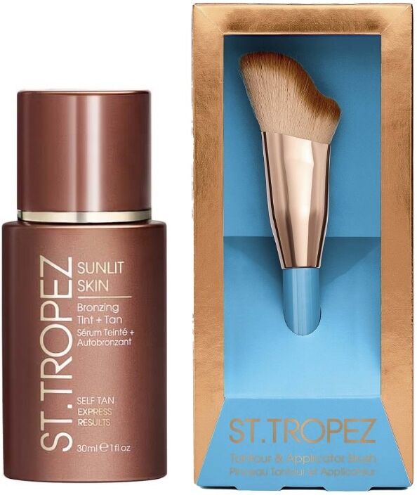 St Tropez Skin Express Bronzing Tint Self Tan 30ml & Expert Tan