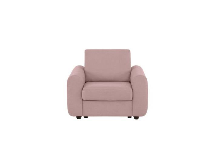 Fauteuil manchettes Kara NICARAGUA tissu enjoy rose