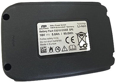 kaiserkraft Zusatz-Akku, für Umreifungsgerät GT-XTREME, 5 Ah Li-Ion, 18 V