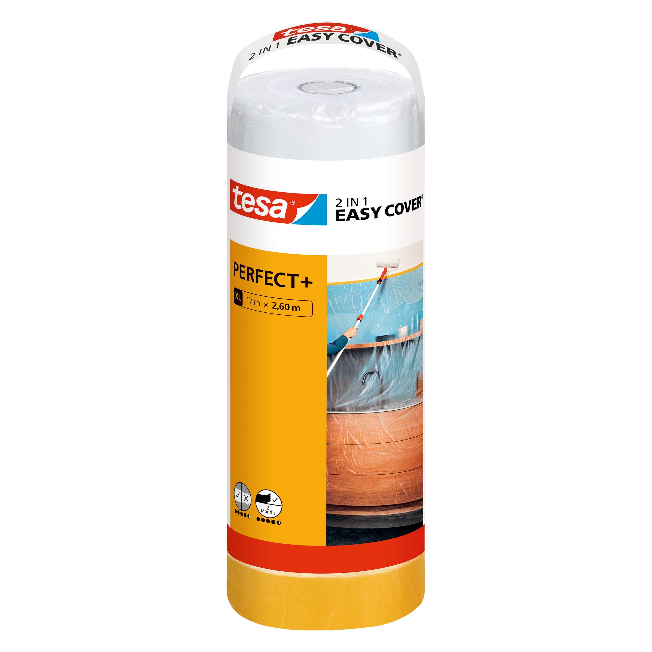 tesa EASY COVER Malerfolie Perfect+ Refill Nachfüllrolle (56575-00000-00)