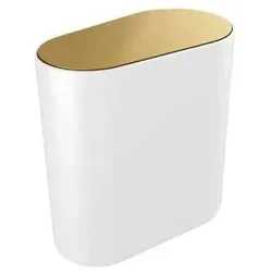 Pressalit Style Wandabfalleimer Warm Gold/ Weiß - Pressalit