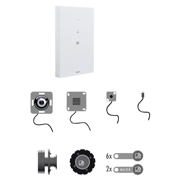 Modern-Electronics VDV-B90 Vistus Vistadoor Türsprechanlage Türsprechanlagen-Modul (Drahtgebunden, Kabellos) (40940)