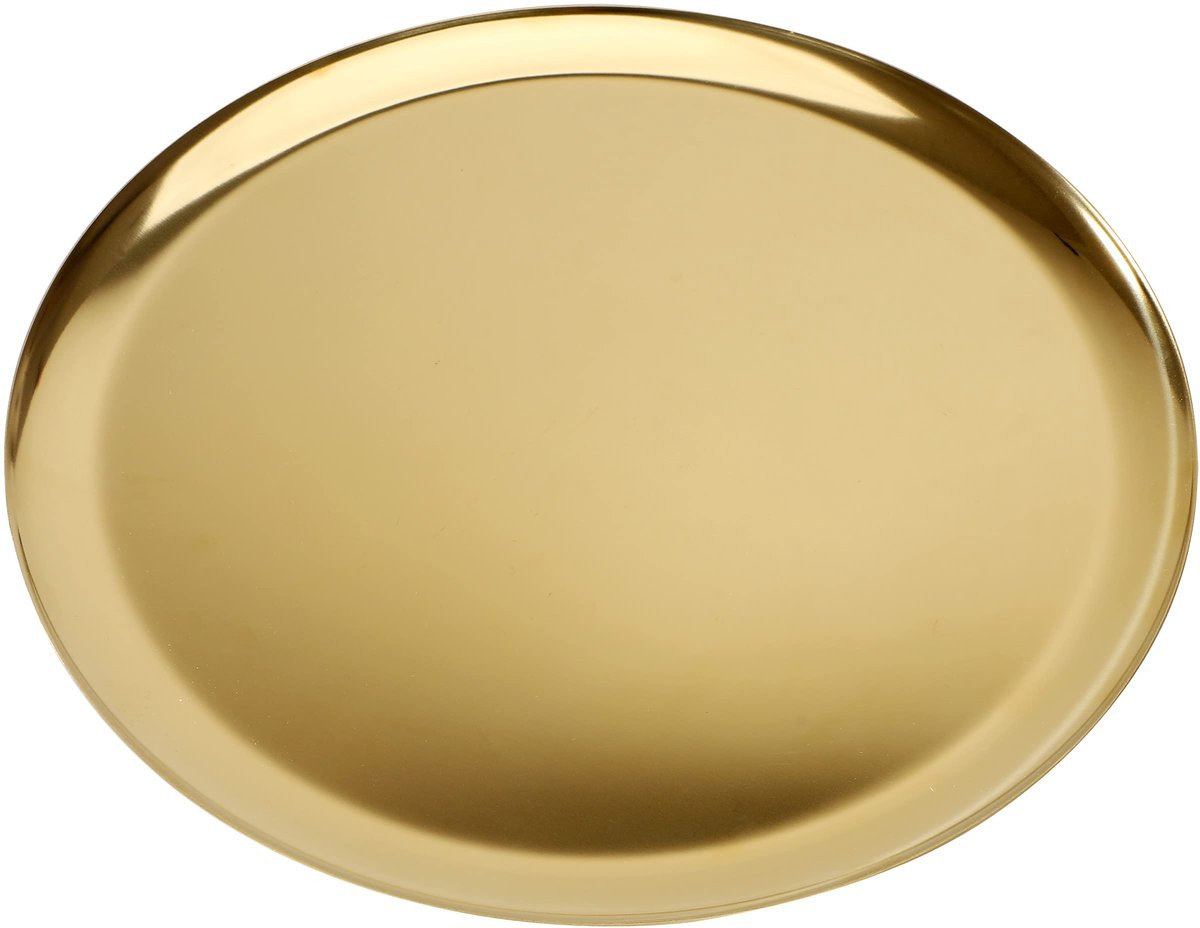 Ibenzoa Gouden Ronde Metalen Organizer voor Sieraden, Make-up en Decoratie