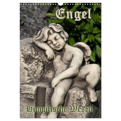 Engel - Himmlische Wesen (Wandkalender 2026 DIN A3 hoch), CALVENDO Monatskalender