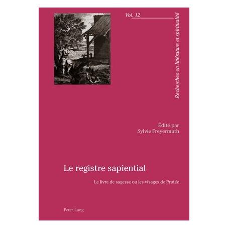 Peter Lang Le registre sapiential (Softcover, Sylvie Freyermuth) (56028975)
