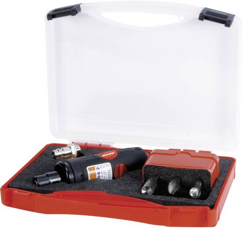 RUKO Druckluft-Schleifer 1/4" (6.3 mm) 6.2 bar inkl. Koffer