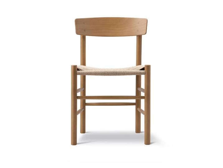 Fredericia Furniture J39 Stuhl Vintage lackiert-geflecht natur