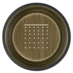 Gessi Venti20 Bedientaste-Abdeckung Regen, SP03289713, Farbe: Messing Antik