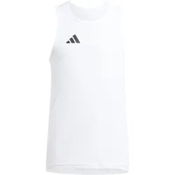 adidas Adizero Team Lauf-Singlet Kinder IT5060 - white/black 128
