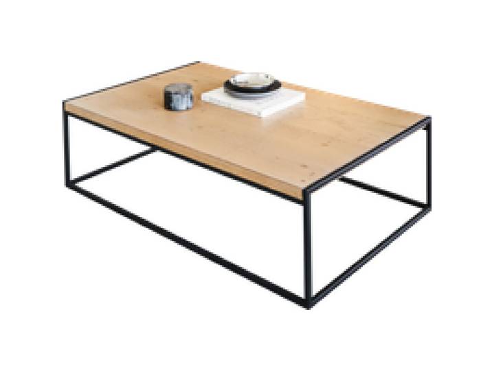 Table basse bois et métal Maddie