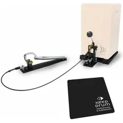 Schlagwerk CAP200 Cajon-Pedal mit Tasche mit Sitzpad (Cajon), Perkussion, Schwarz