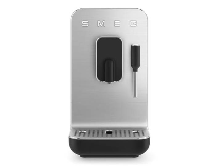 Smeg BCC02BLMEU Kompakte Kaffeevollautomat mit Dampffunktion Schwarz
