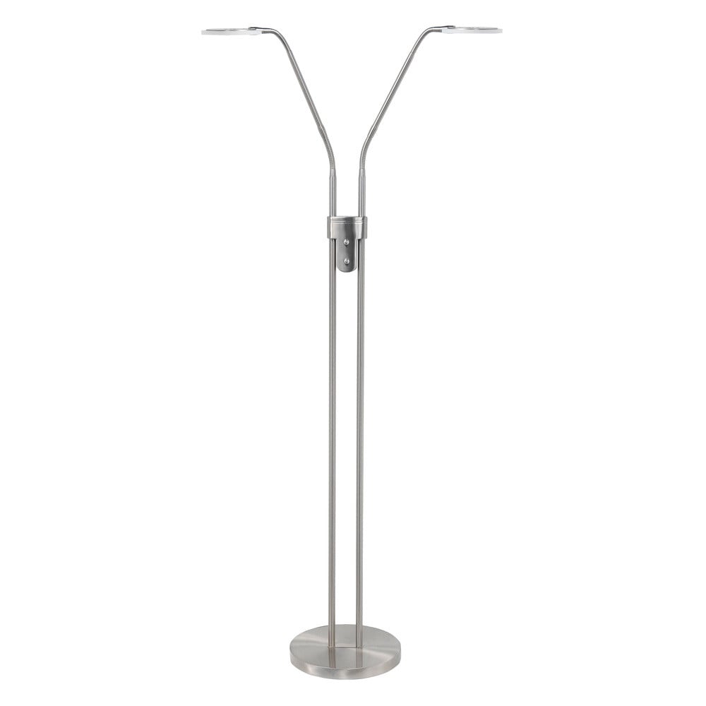 Highlight Design leeslamp Rodeo nikkel zilver vloerlamp