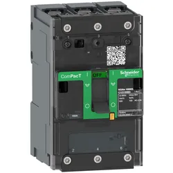 Schneider Electric C123160BS Lasttrennschalter ComPacT NSXm NA, 3P, 160 A, Sammelschienenanschluss
