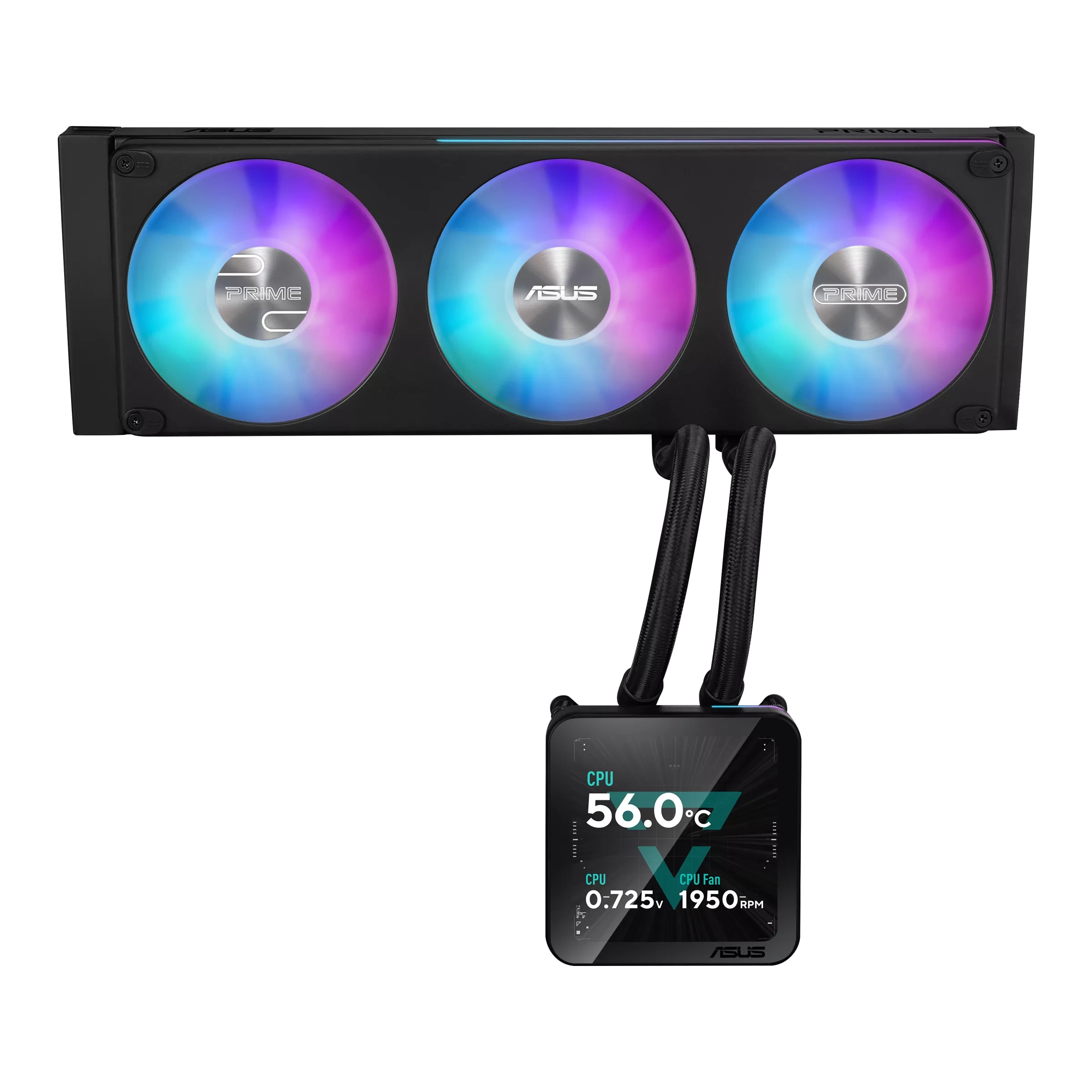 ASUS PRIME SLC II 360 ARGB LCD All-in-One Flüssig-CPU-Wasserkühlung