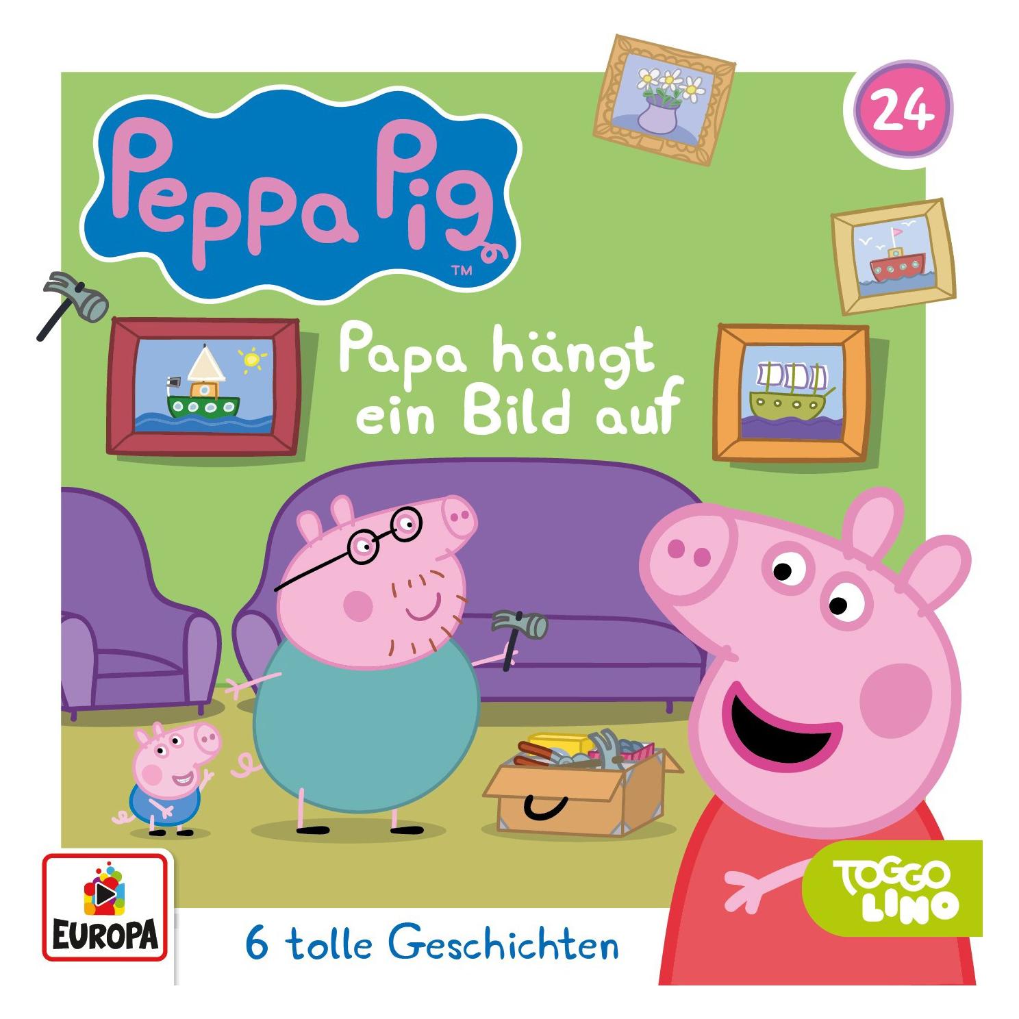Europa Peppa Pig 24 - Papa hängt ein Bild auf (39885922)