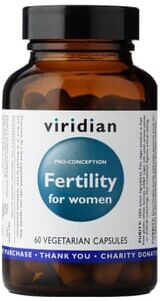 Viridian FERTILIDADE PARA MULHERES 60 VCaps