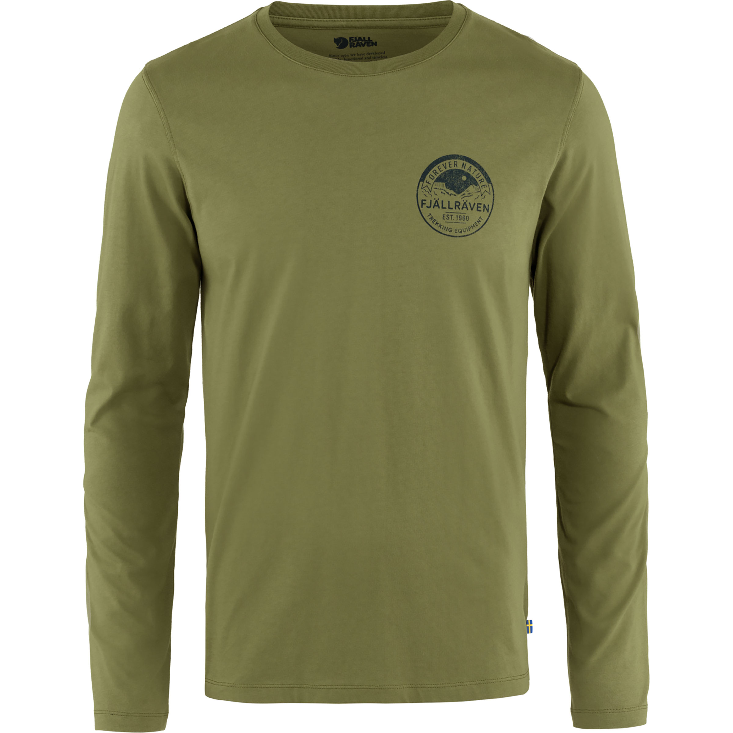 Fjällräven Forever Nature Herren Longsleeves oliv Größe XL Lifestyle Hautfreundlich