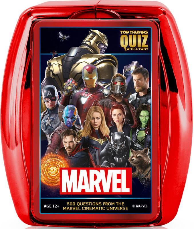 Marvel Top Trumps Quizspel: Marvel Cinematic Universe kaartspel