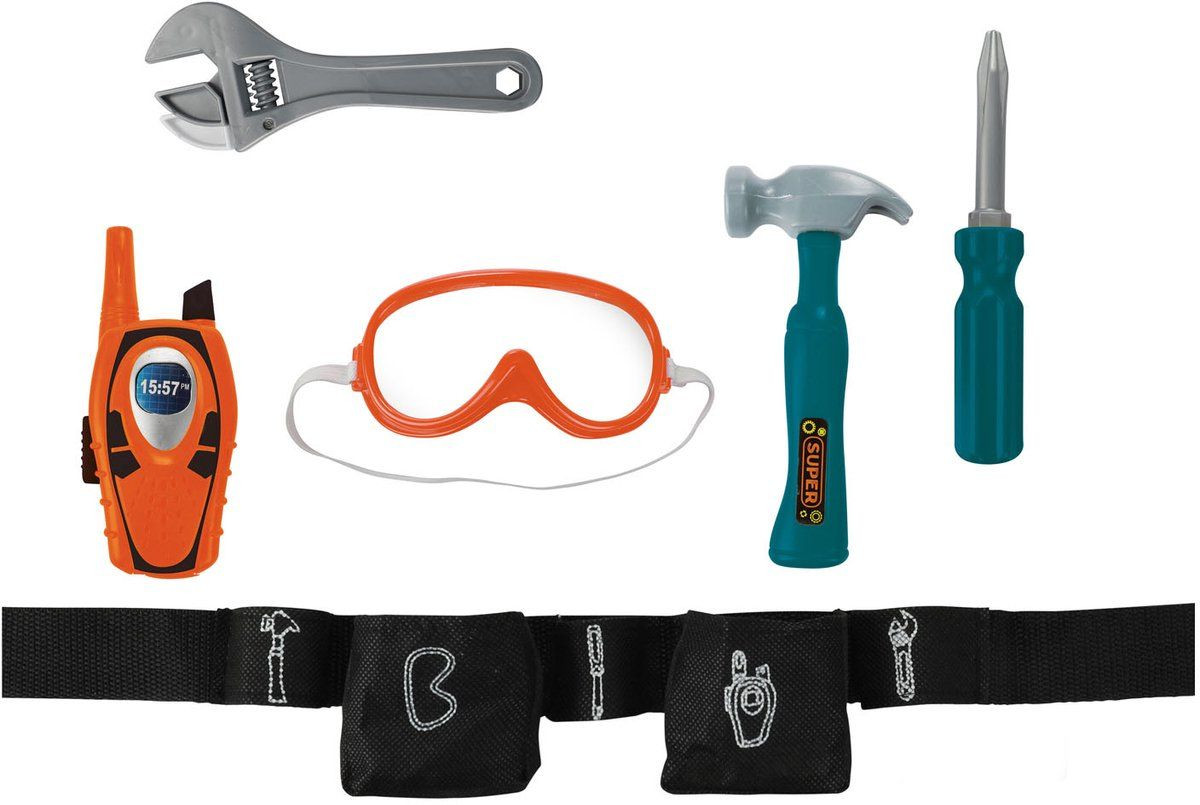 Toi-Toys Gereedschap Riem 6-delig Multi kleuren