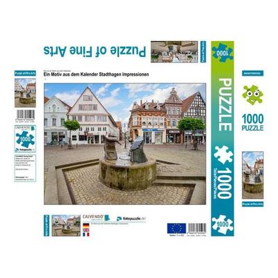 CALVENDO Puzzle Ein Motiv aus dem Kalender Stadthagen Impressionen | 1000 Teile Lege-Größe 64x48cm Foto-Puzzle für glückliche Stunden