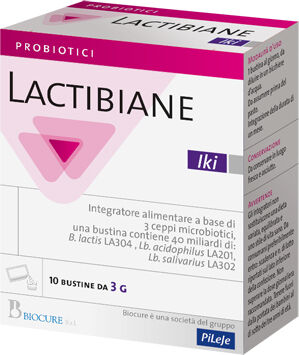 Lactibiane IKI Integratore Fermenti Lattici 10 Bustine