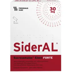 SiderAL Eisen Forte 30mg Zitrus 30 St