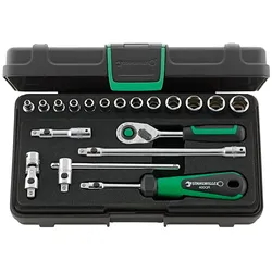 STAHLWILLE 40/13/6QR Steckschlüssel Garnitur mit QuickRelease Antrieb 6,3mm (1/4") - 96011180