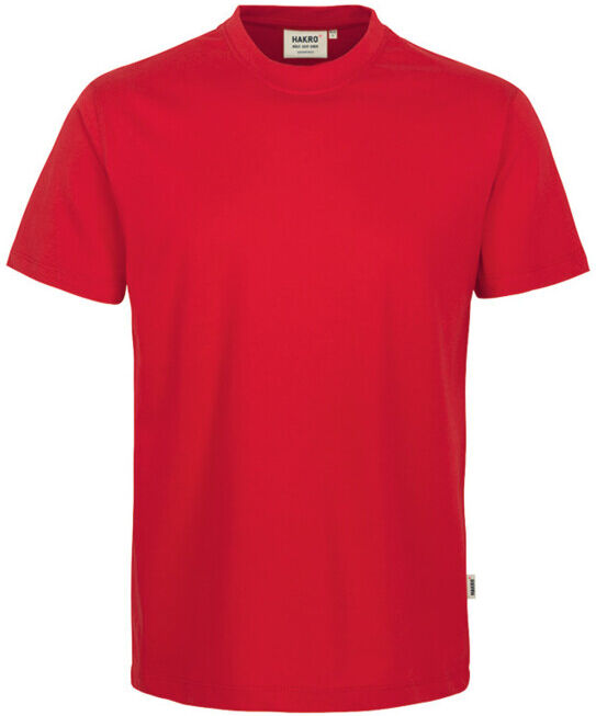 Hakro T-Shirt Essential Classic, rouge, taille unisexe : S (292-002/S)