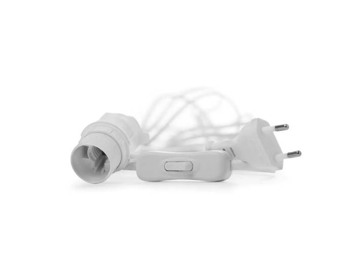Watt & Veke Câble avec interrupteur Watt & Veke blanc 5 m