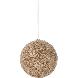 Nicolet Christbaumkugel 9 cm, goldfarben