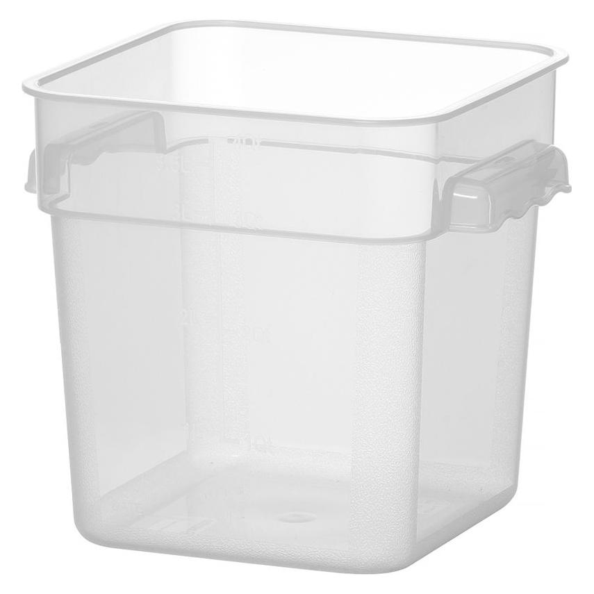 Hendi Lebensmittelbehälter mit Trennwand,, 3,8L, 190x190x(H)180mm (3.80 l) (44907374)