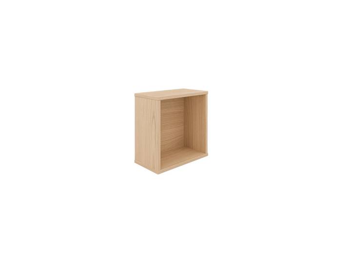 Paidi Wandregal, Naturfarben, Holzwerkstoff, 35x35x18.7 cm, Blauer Engel, Goldenes M, Wohnzimmer, Regal, Wandregal