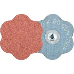 PFERD TOOLS COMBIDISC Korund Schleifblatt CD CONTOUR für Konturen - 42759001