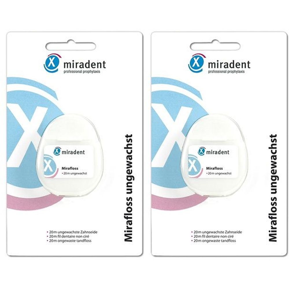 Miradent Mirafloss UNWx20M x2 2x1 St