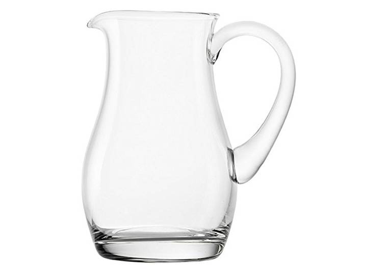 Stölzle Lausitz Exclusiv 1l Krug, 1000 ml, Formschöner Wasserkrug, spülmaschinenfest