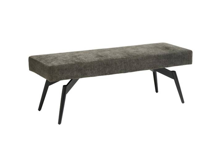 Sitzbank Tinos ohne Lehne dunkelgrau, B: 140 cm